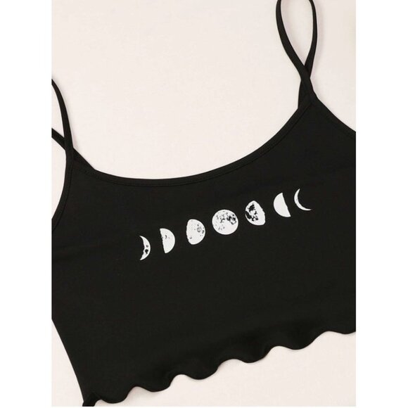 NWOT Galaxy Print Lettuce Trim PJ Set / Short Set Size XL - Picture 4 of 5